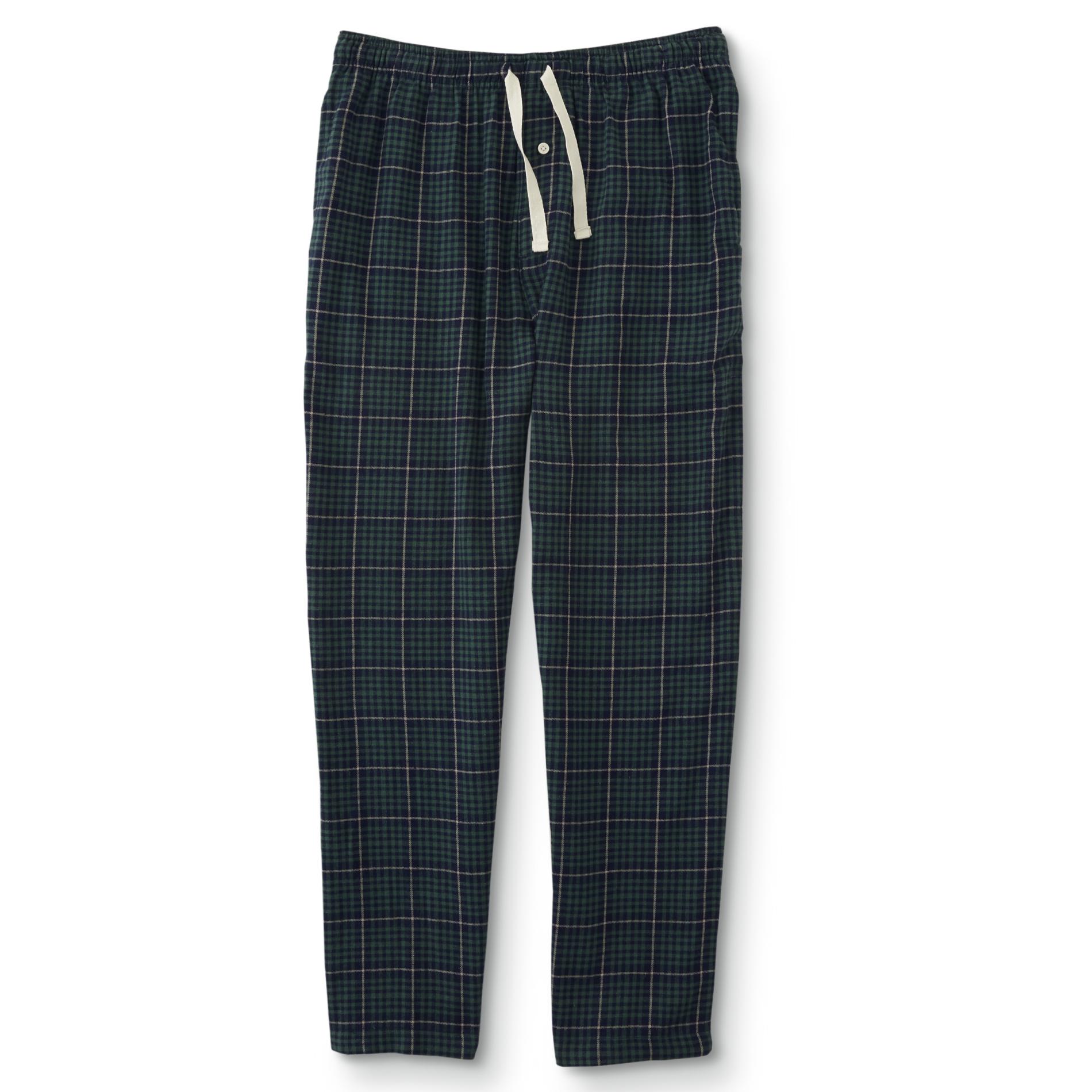 Northwest Territory Men's Flannel Pajama Pants - Plaid, Size: Small, Hunter Northwest Territory Men's Flannel Pajama Pants - Plaid, Size: Small, Hunter