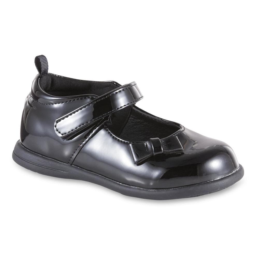 Basic Editions Toddler Girls' Claire Mary Jane Shoe - Black