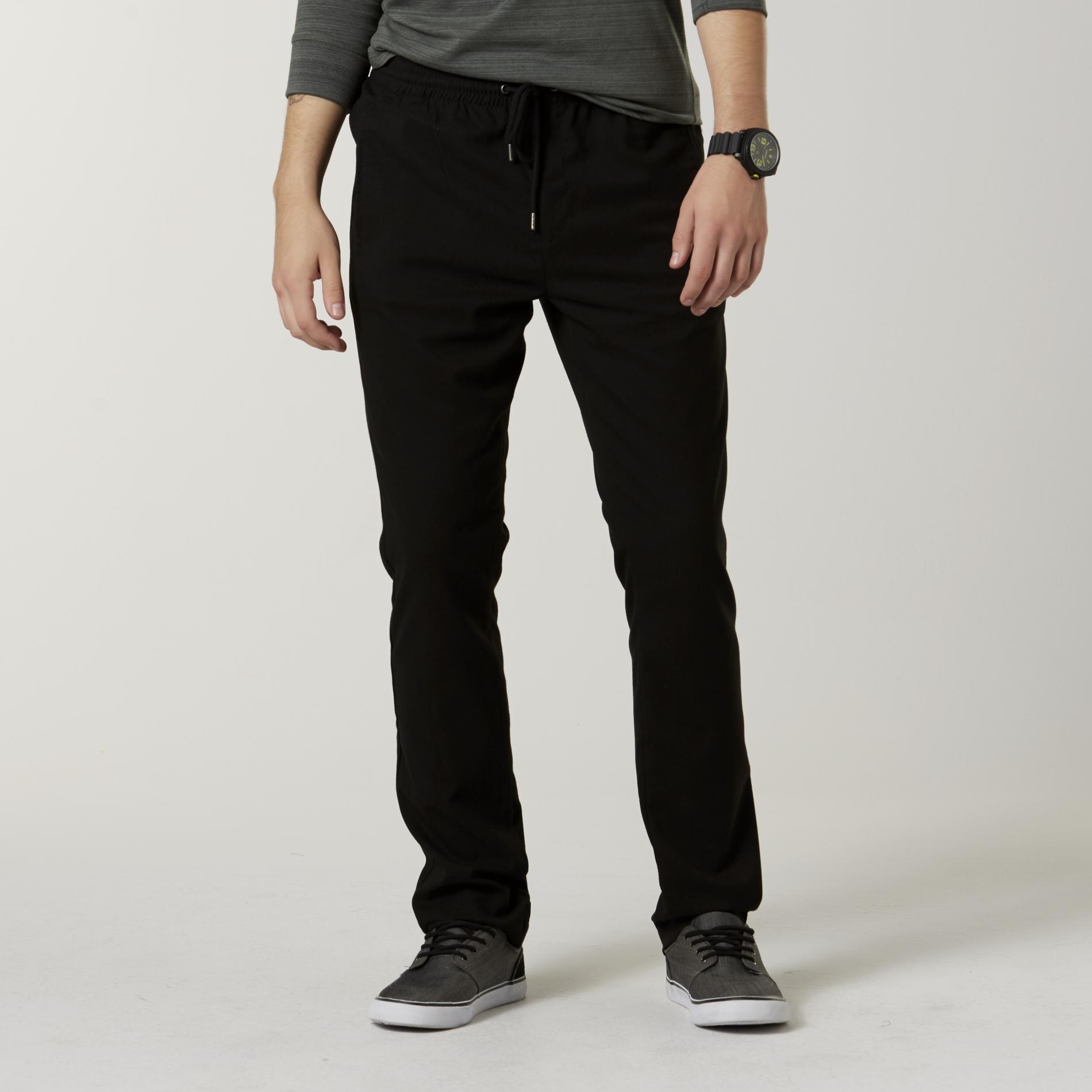 Amplify Young Men's Twill Chino Pants, Size: Small, Black Amplify Young Men's Twill Chino Pants, Size: Small, Black