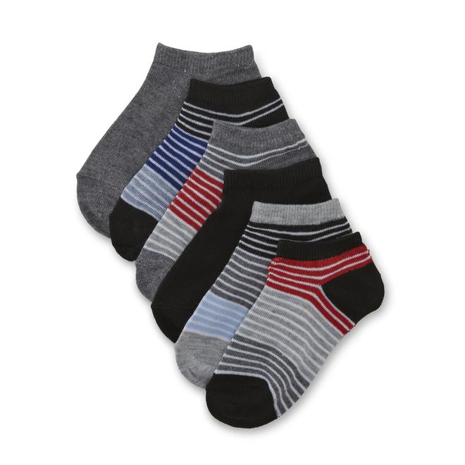 Boys' 6Pairs LowCut Socks Striped