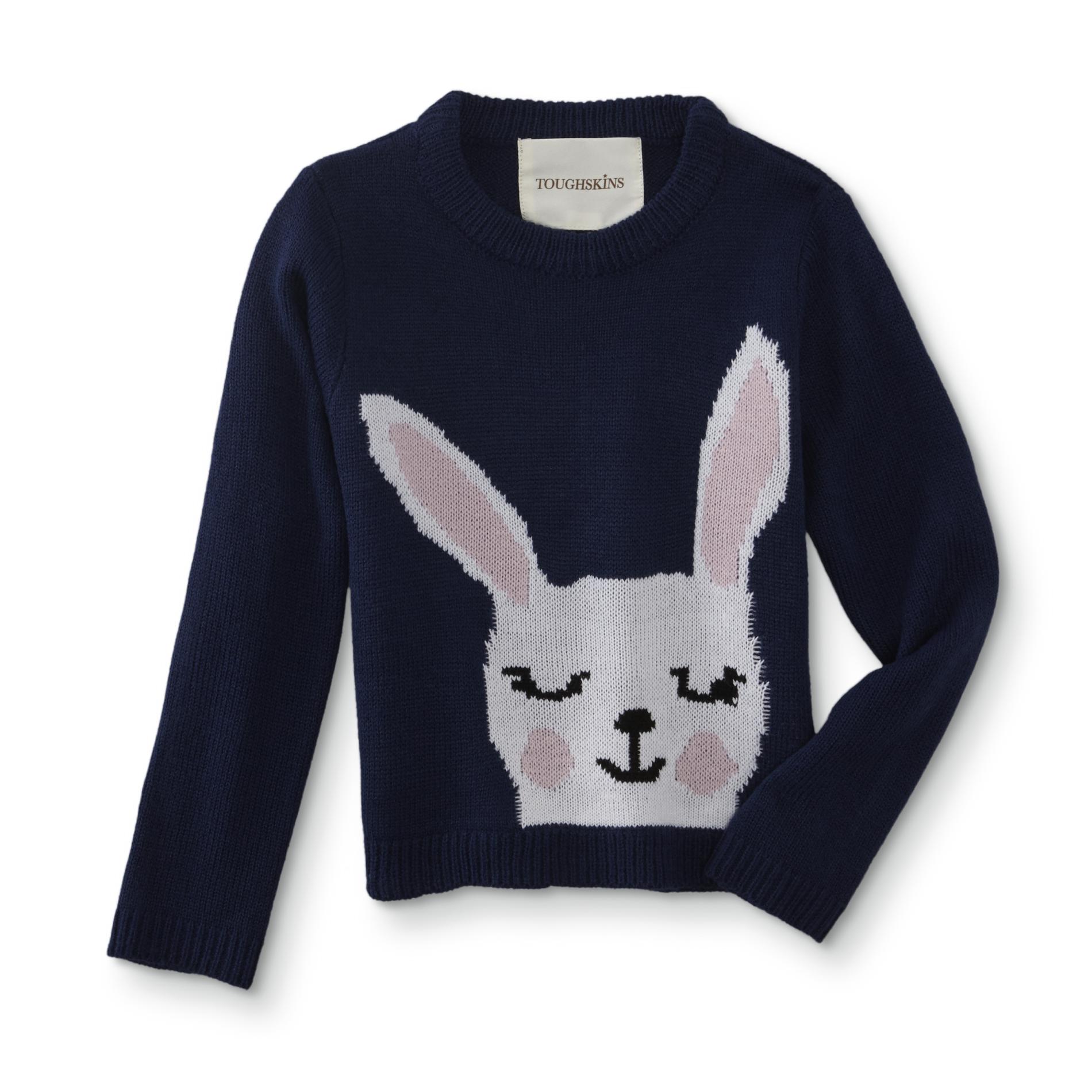 Toughskins Girls' Sweater - Bunny