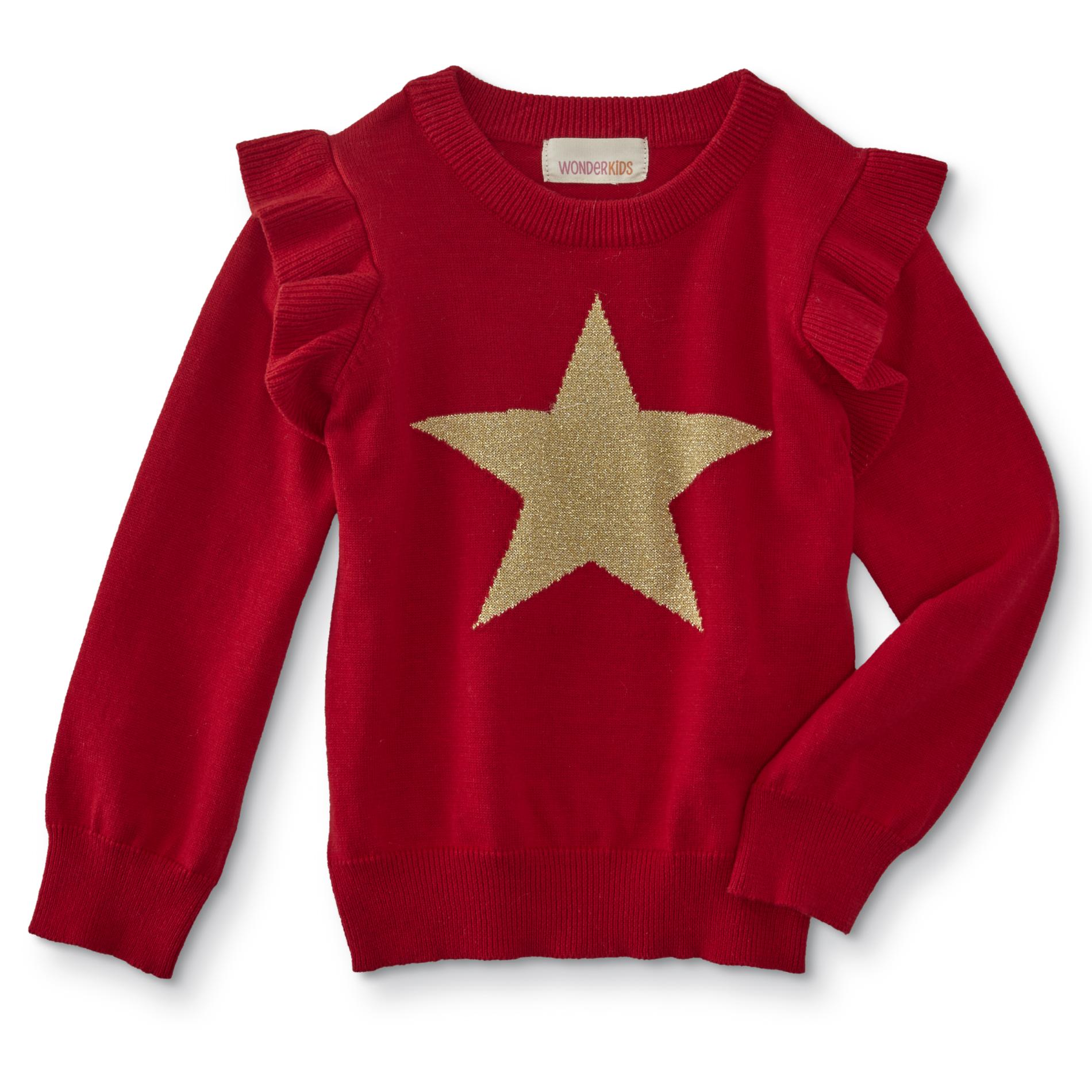 WonderKids Infant & Toddler Girls' Embellished Sweater - Star
