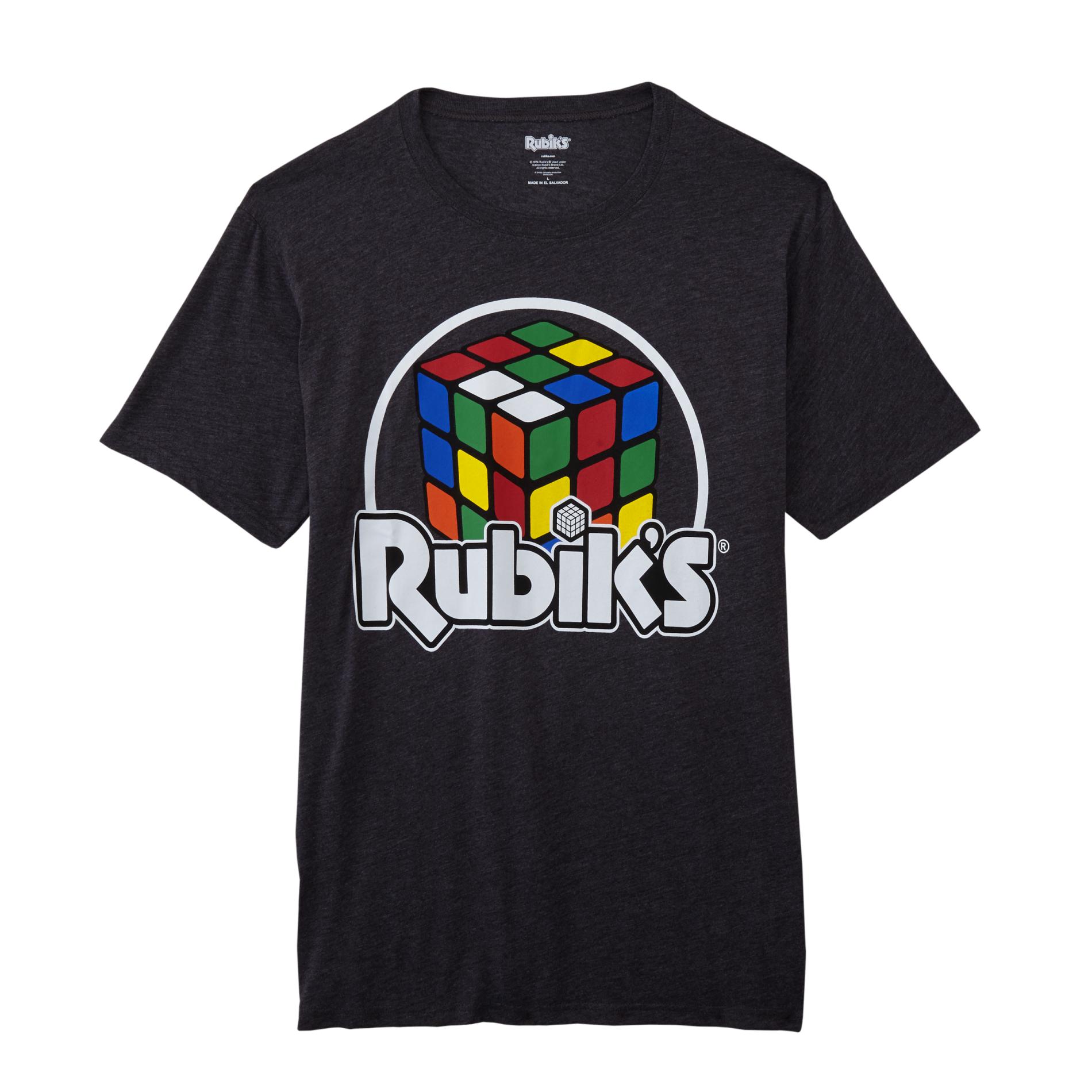 Young Men's Graphic T-Shirt - Rubik's Cube