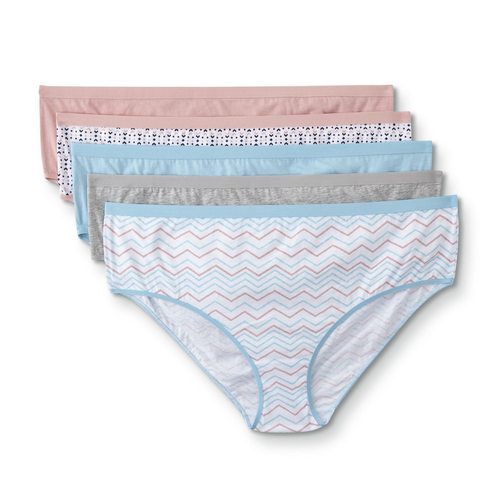 Joe Boxer Plus Women's Plus 6Pack Hipster Panties Assorted