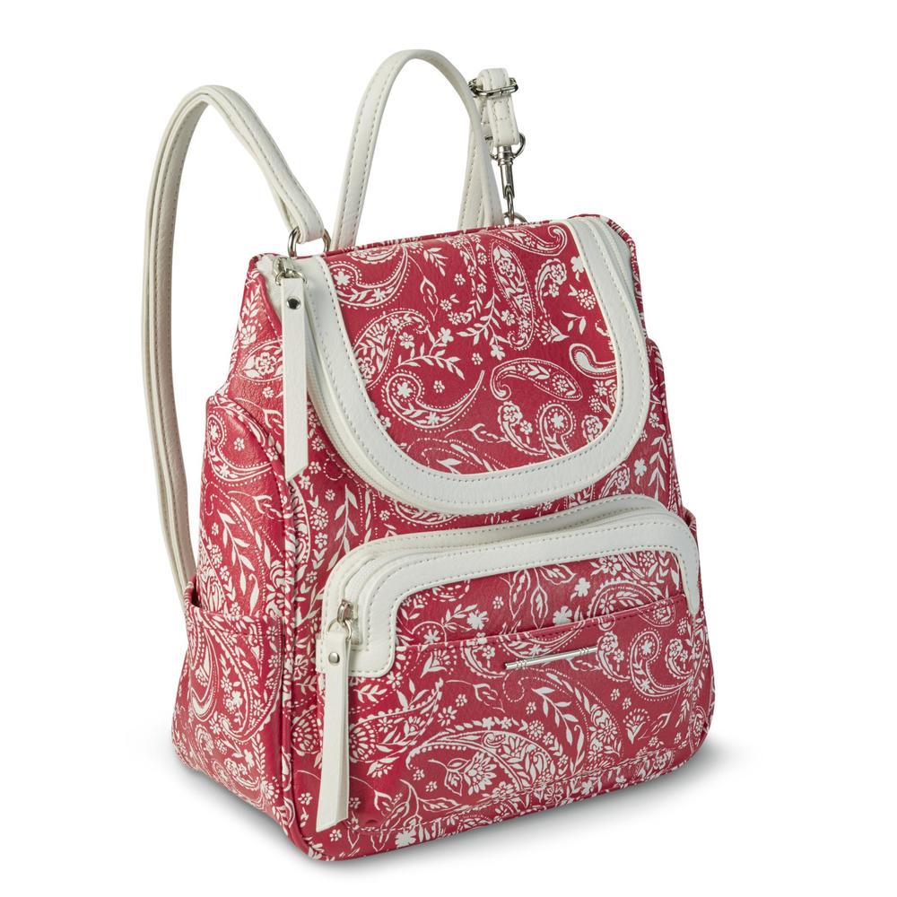 Laura Scott Women's Backpack - Floral/Paisley