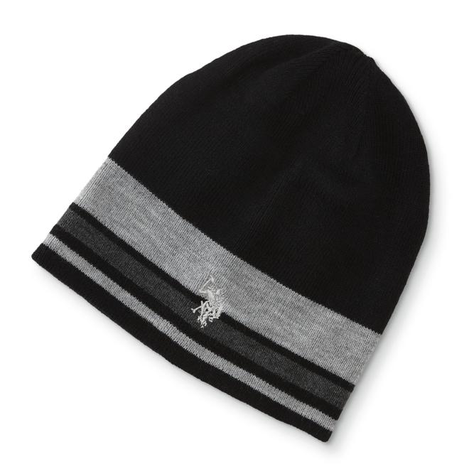U.S. Polo Assn. Men's Beanie Hat Striped