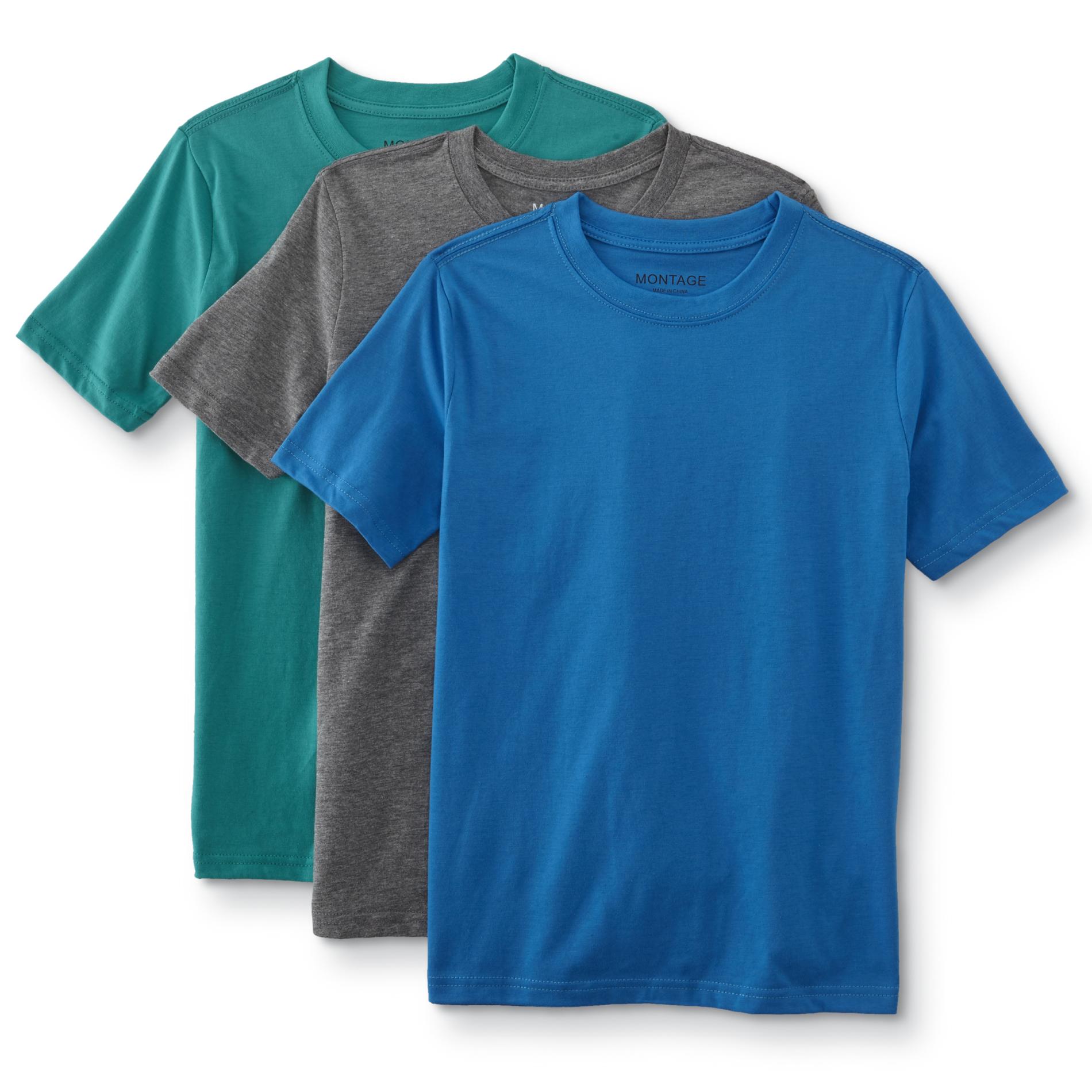 Montage Boys' 3-Pack T-Shirts