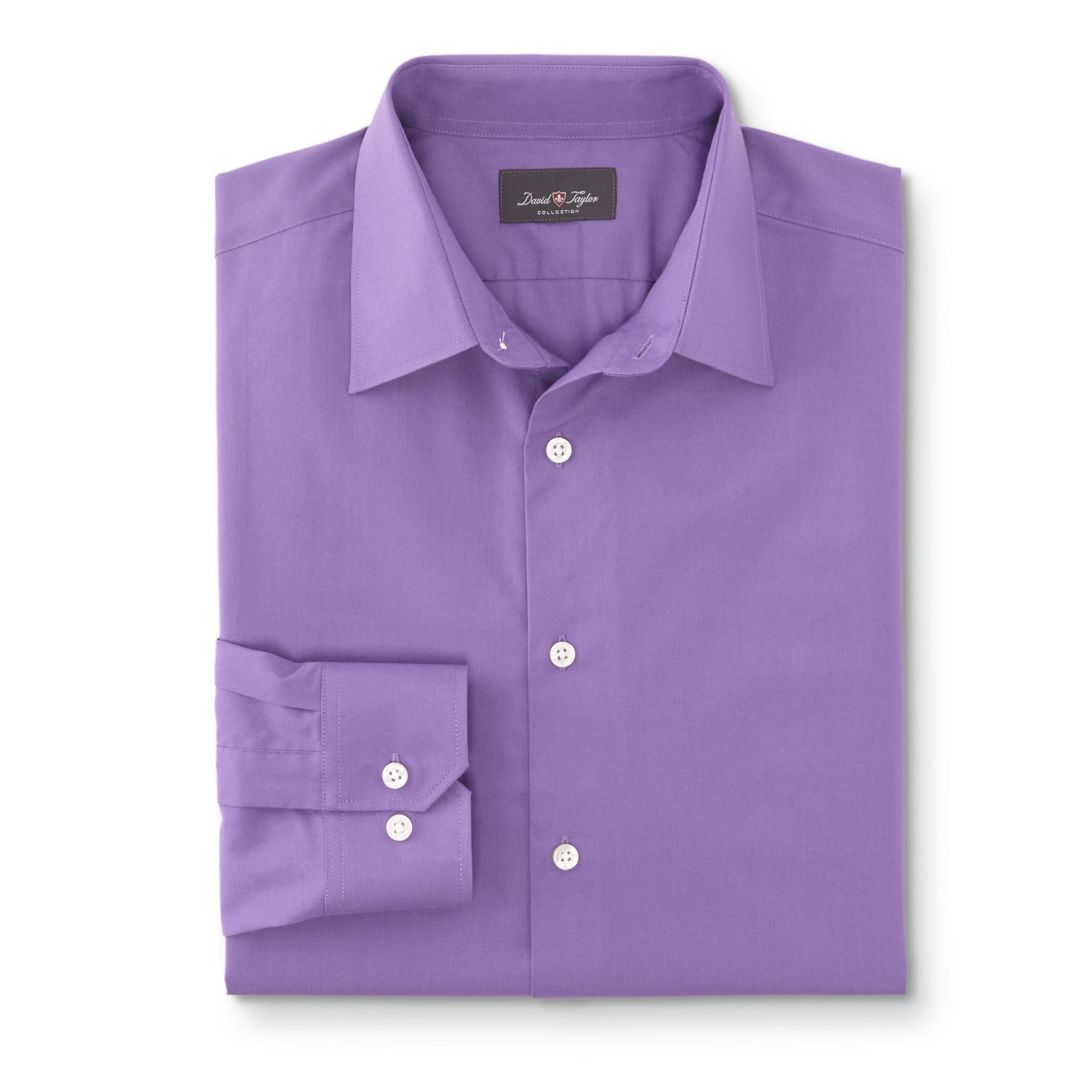 David Taylor Collection Men's Easy Care Dress Shirt