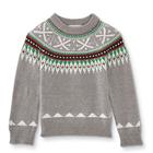 Infant & Toddlers Festive Sweater   Fair Isle Knit
