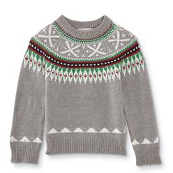 Toughskins Infant & Toddlers' Festive Sweater - Fair Isle