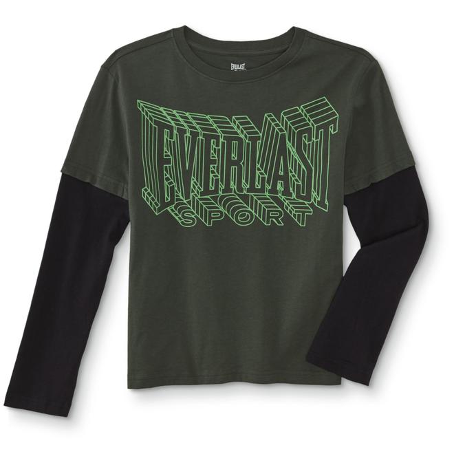 Everlast® Boys' LayeredLook Athletic Shirt