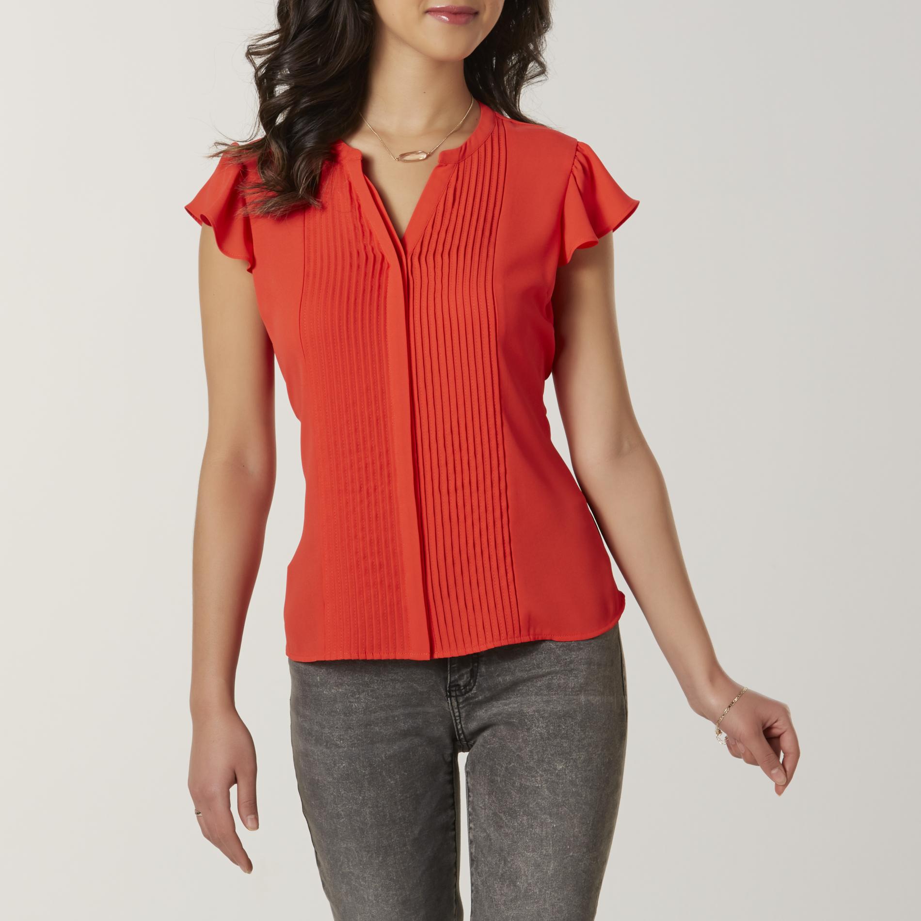 Petite short sleeve tops Clearance
