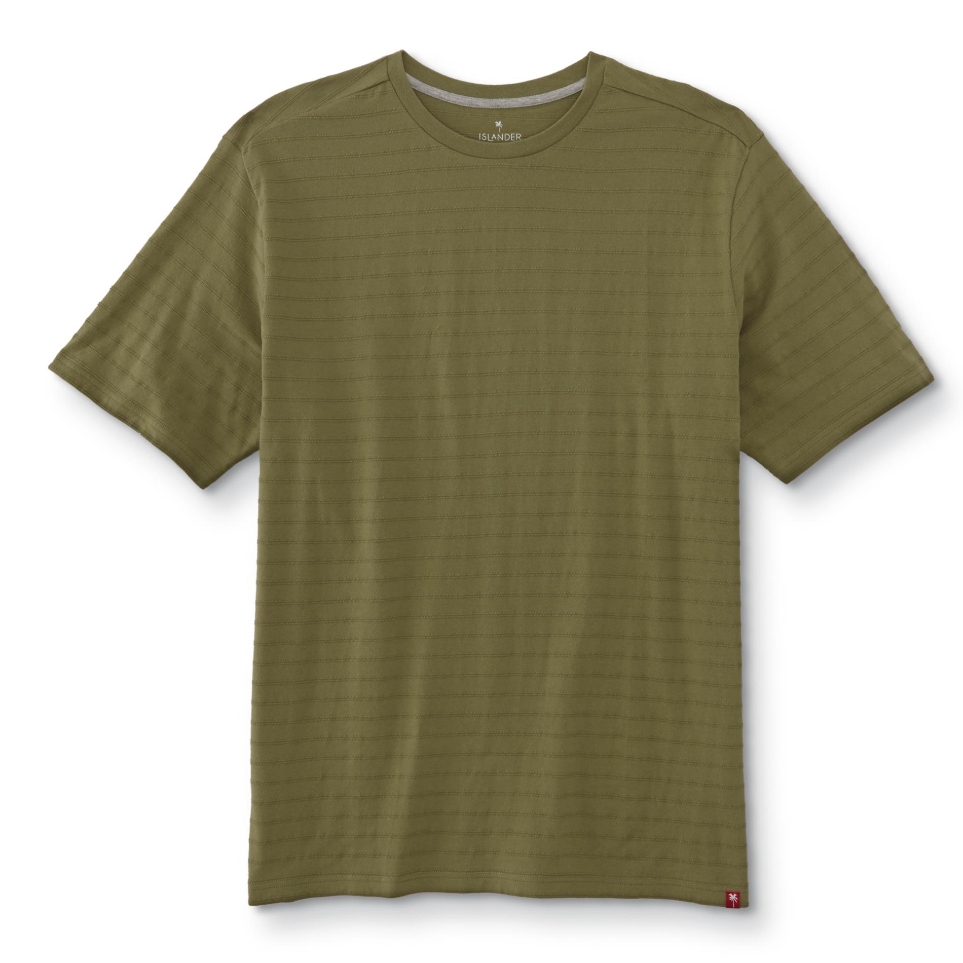 Islander Men's T-Shirt - Textured Stripe
