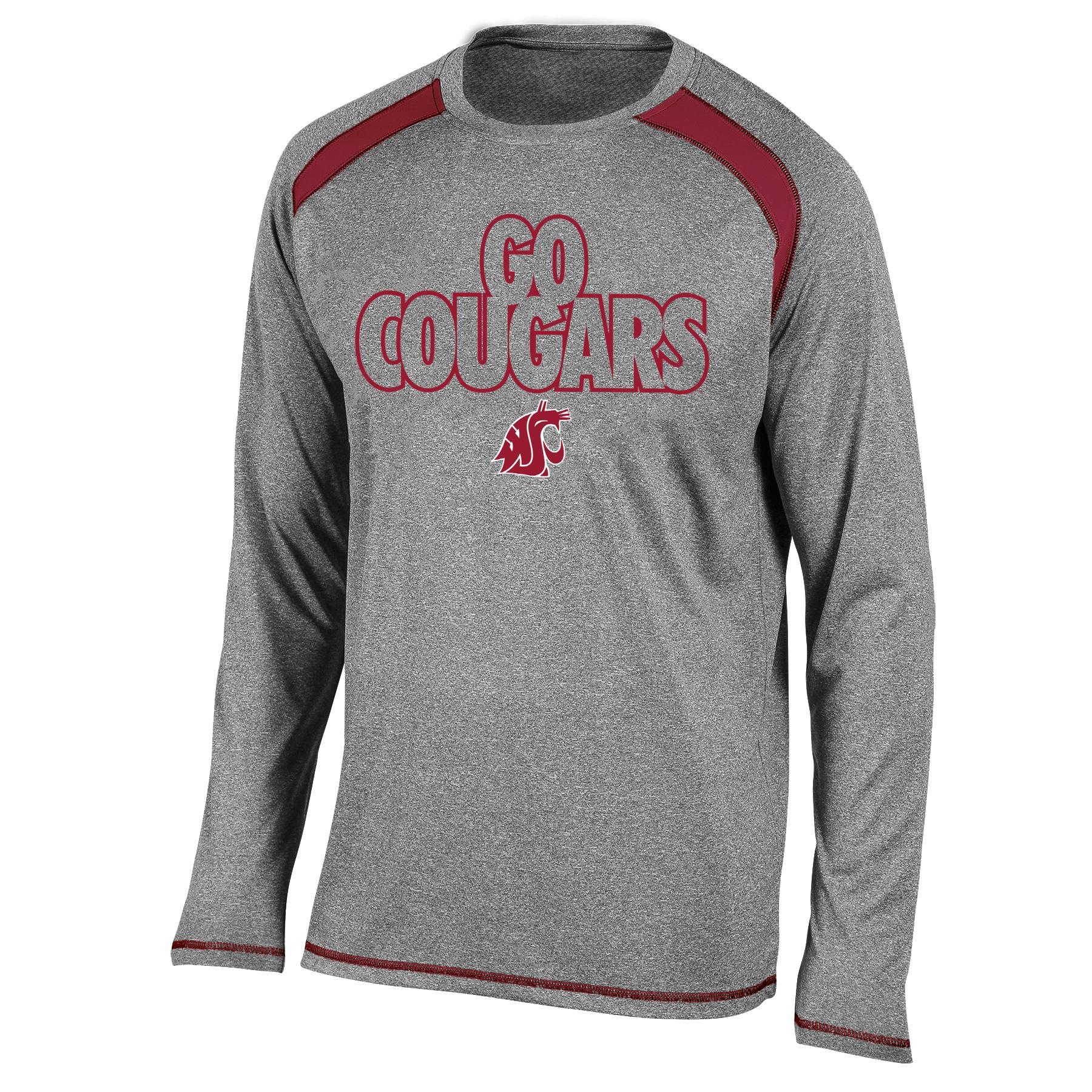 NCAA Men's Athletic Shirt - Washington State University Cougars