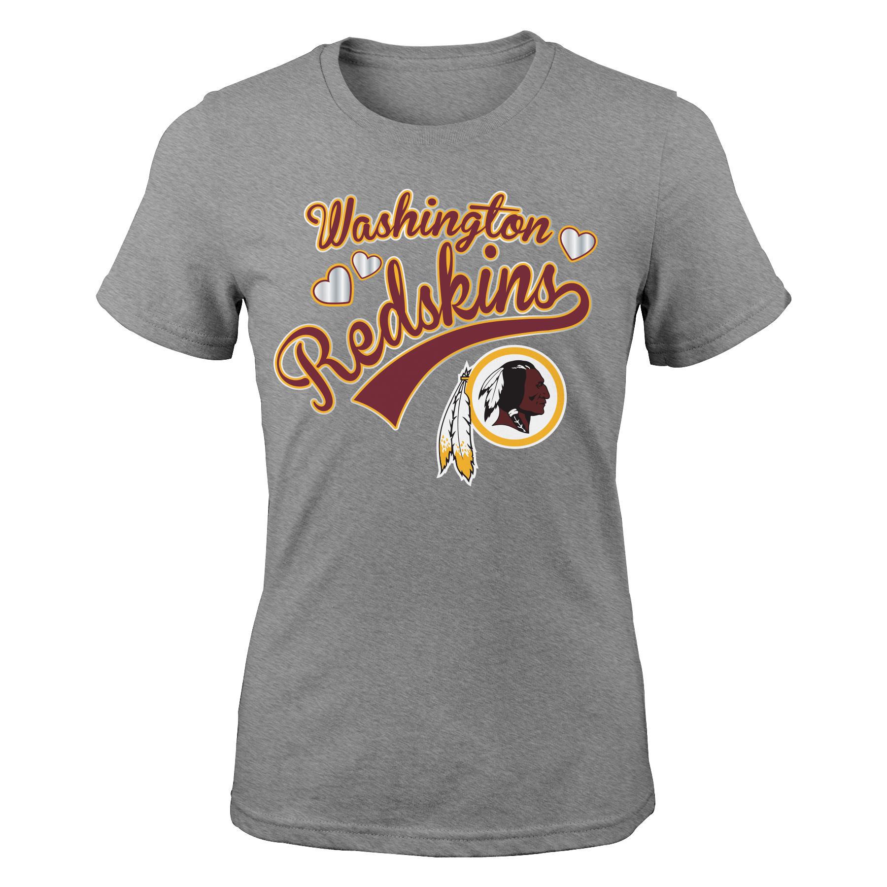 NFL Girls' T-Shirt - Washington Redskins