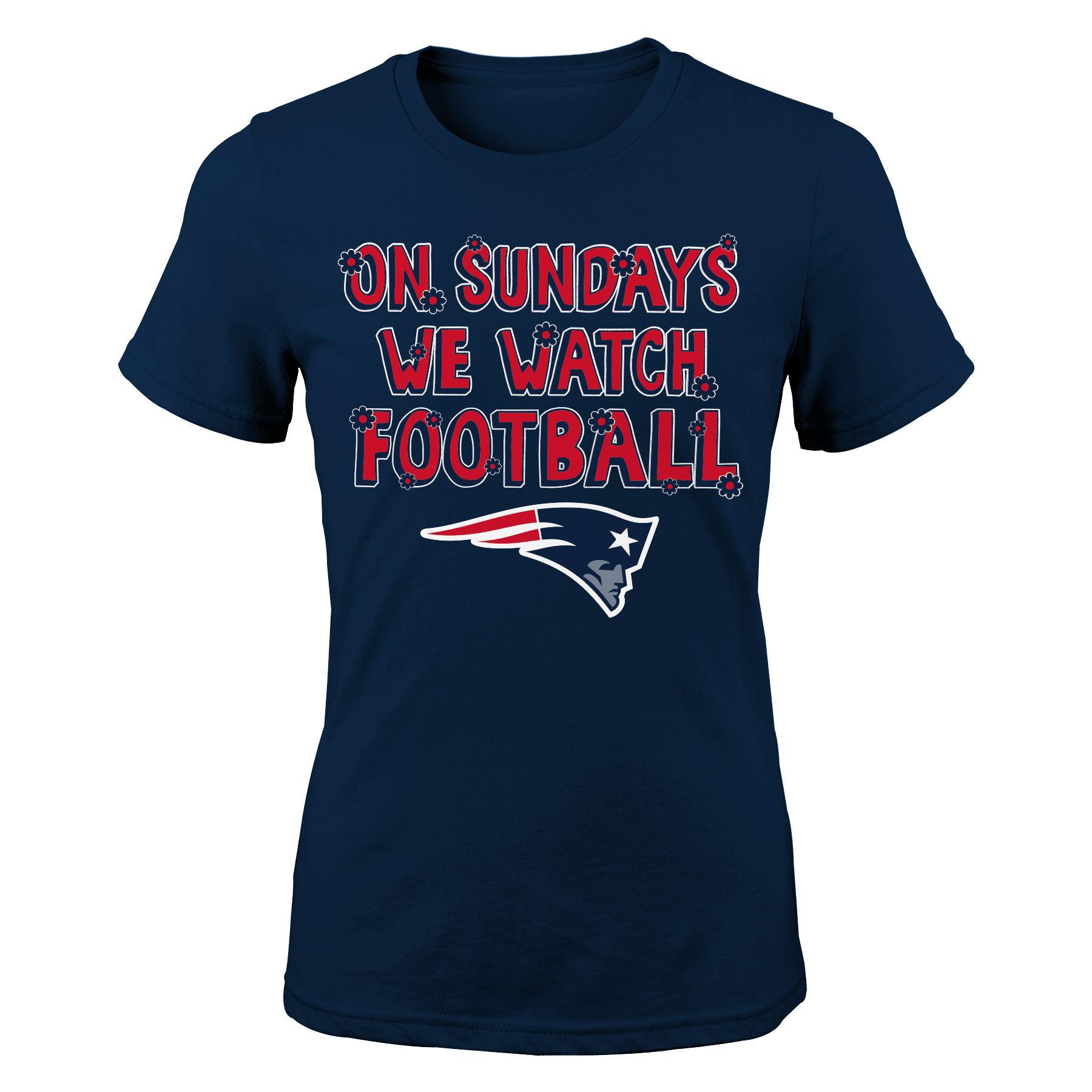 NFL Girls' T-Shirt - New England Patriots