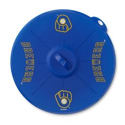 MLB Boelter Brands Milwaukee Brewers 9" Silicone Lid