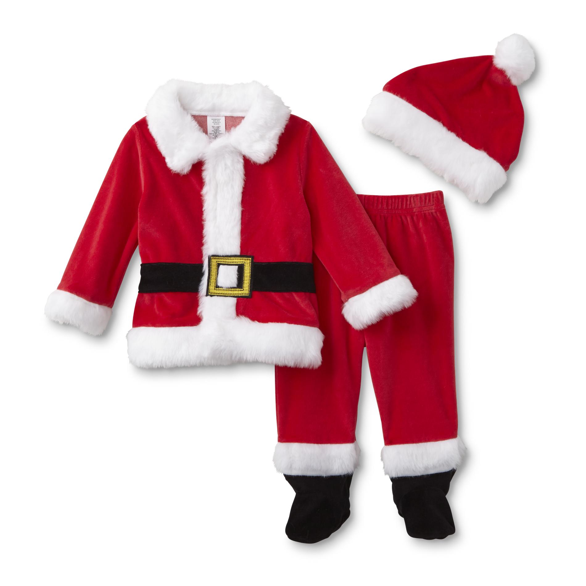 Holiday Editions Newborn Boys' Christmas Santa Suit