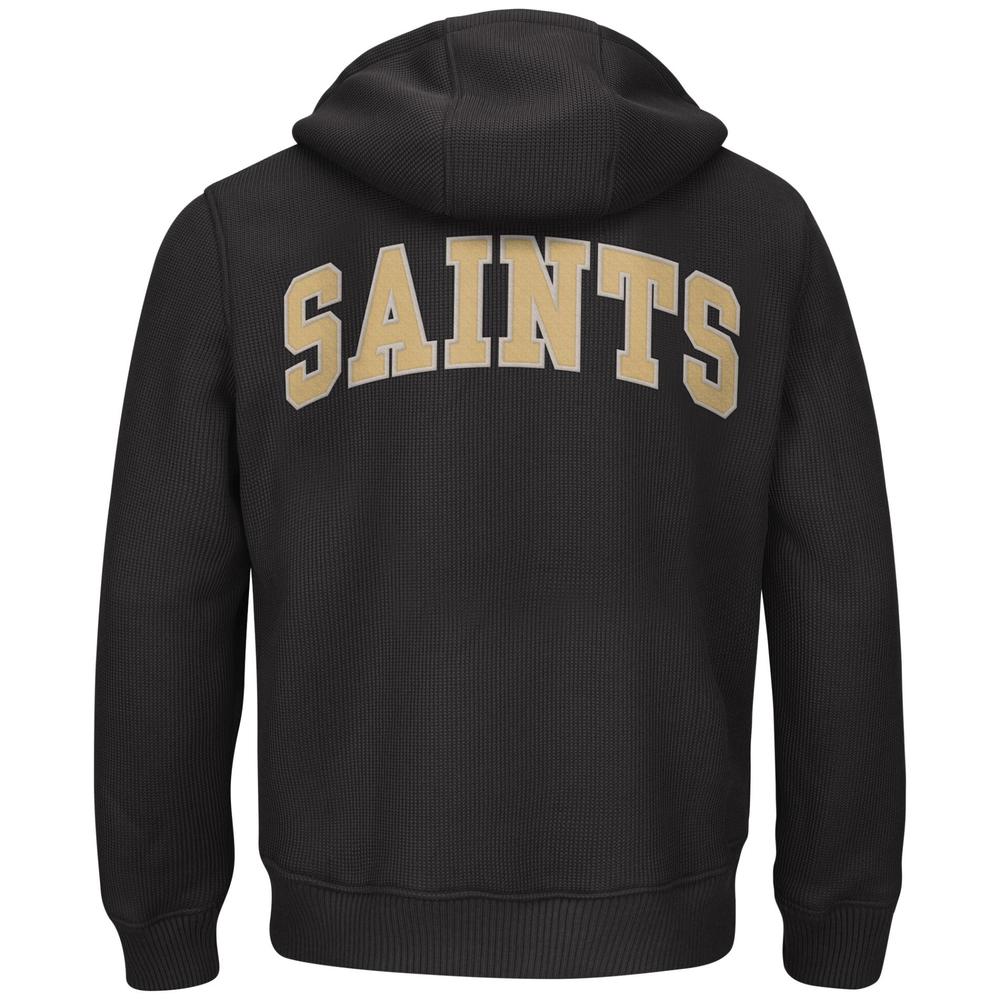 NFL Men's Thermal Hoodie Jacket - New Orleans Saints