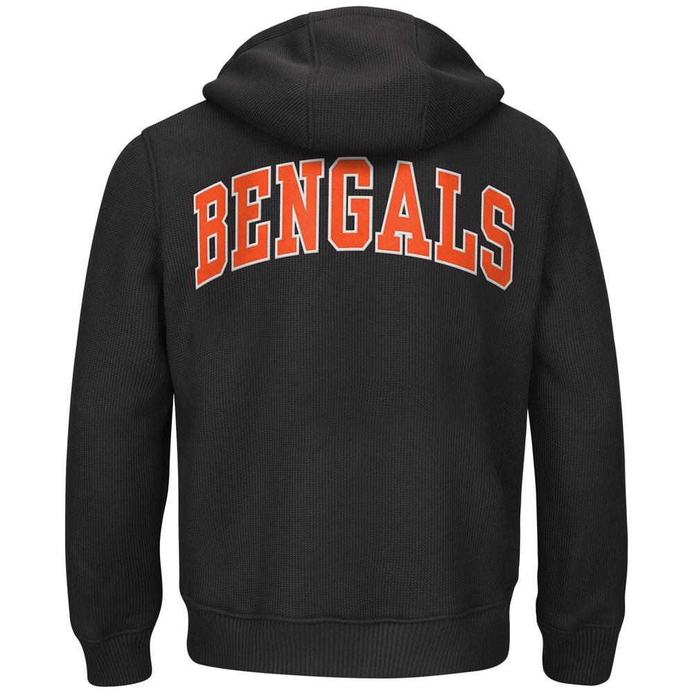 NFL Men's Thermal Hoodie Jacket - Cincinnati Bengals