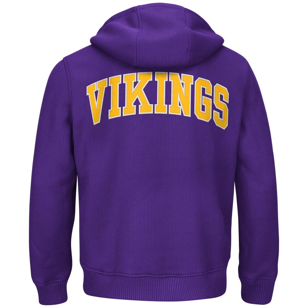 NFL Men's Thermal Hoodie Jacket - Minnesota Vikings
