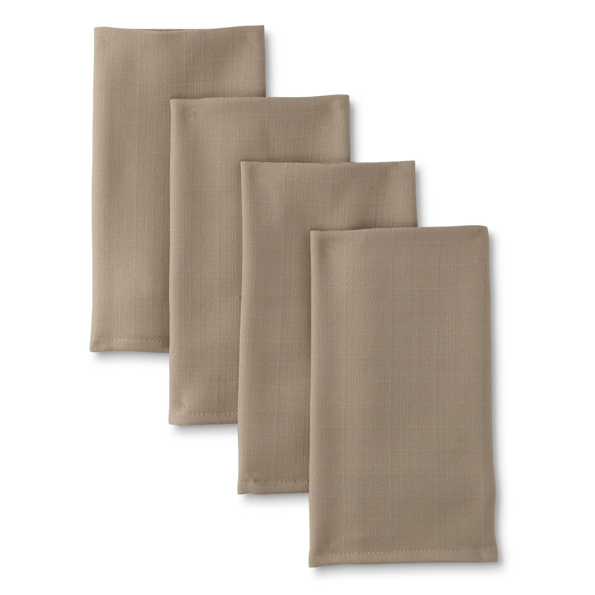 Essential Home 4-Pack Fabric Napkins