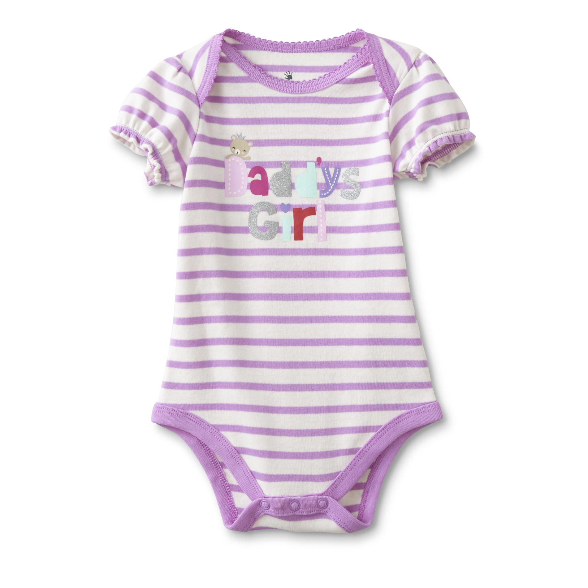 Small Wonders Newborn & Infant Girls' Graphic Bodysuit - Daddy's Girl
