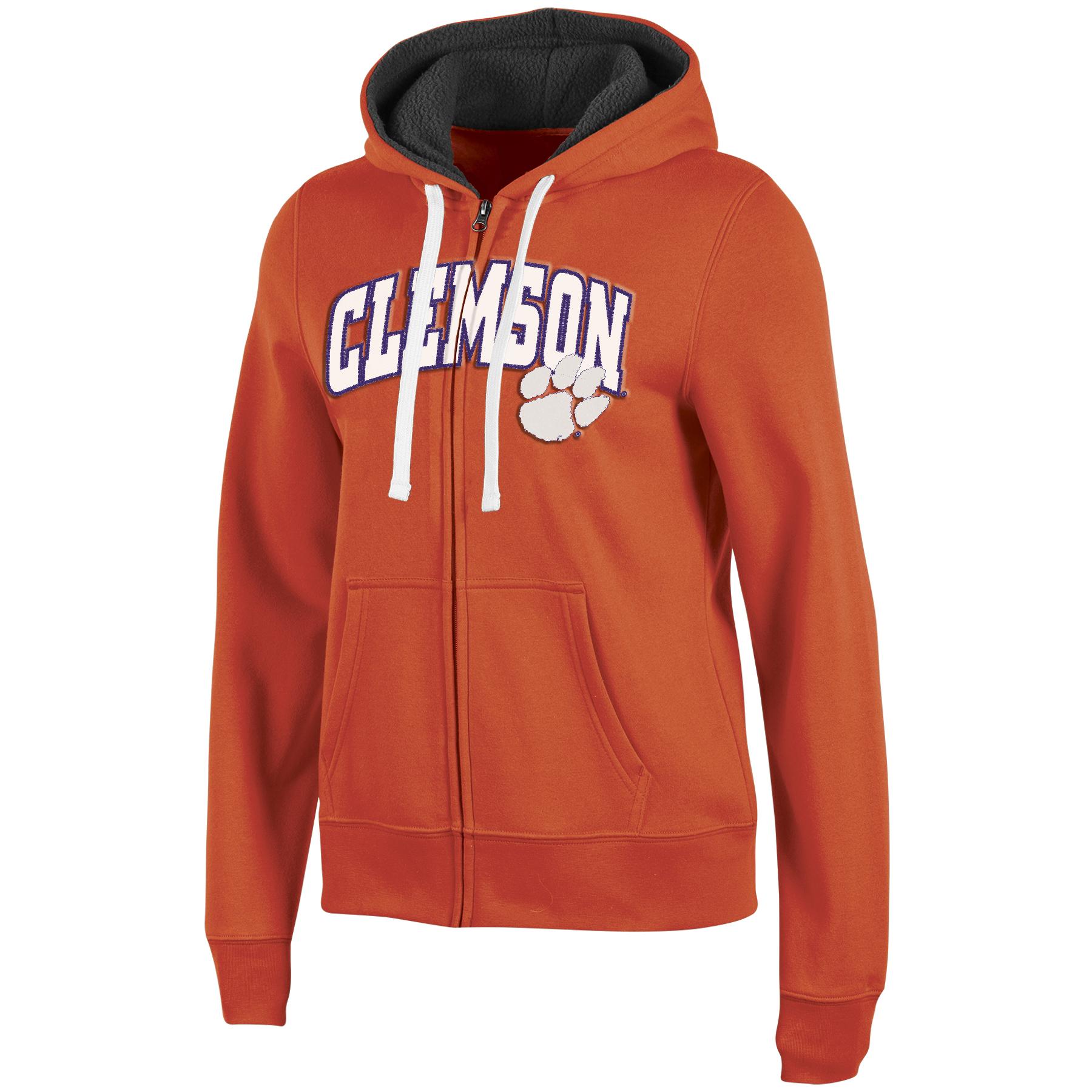 NCAA Women's Hoodie Jacket - Clemson University Tigers