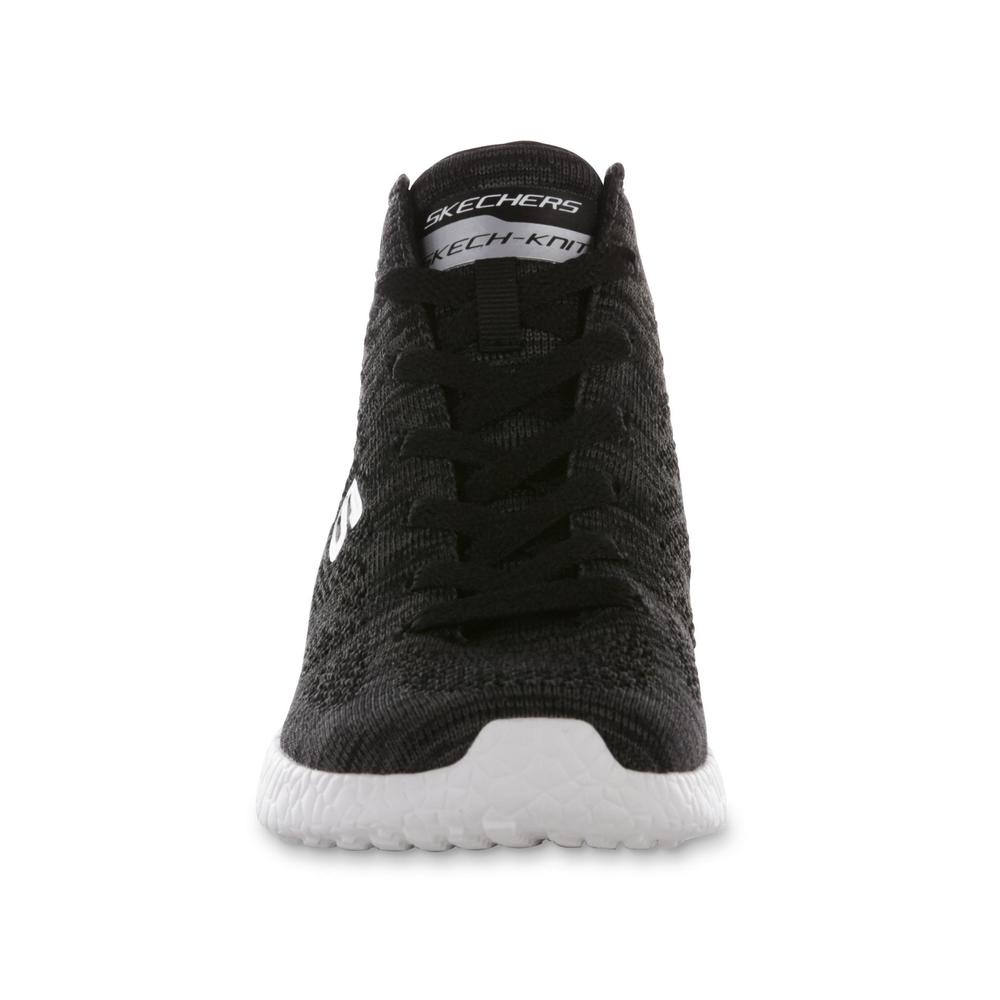 Skechers Women's Divergent Black/Space-Dyed Athletic Shoe