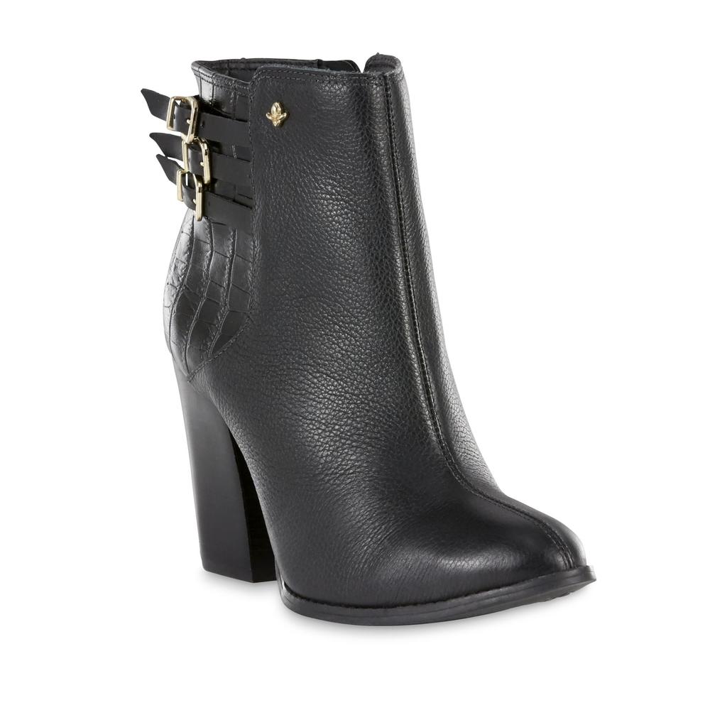 Cravo & Canela Women's Leather Boot - Black