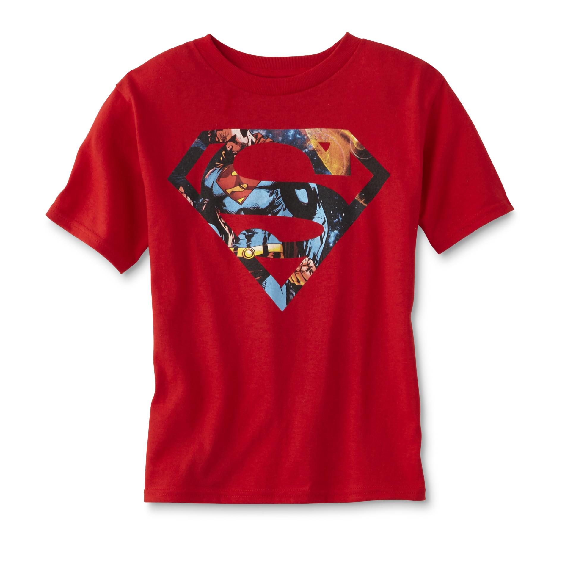 DC Comics Superman Boys' Graphic T-Shirt - Picture Symbol