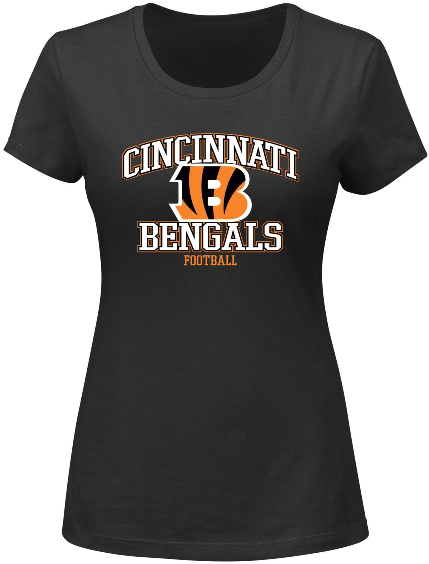 NFL Women's Graphic T-Shirt - Cincinnati Bengals, Size: Small NFL Women's Graphic T-Shirt - Cincinnati Bengals, Size: Small