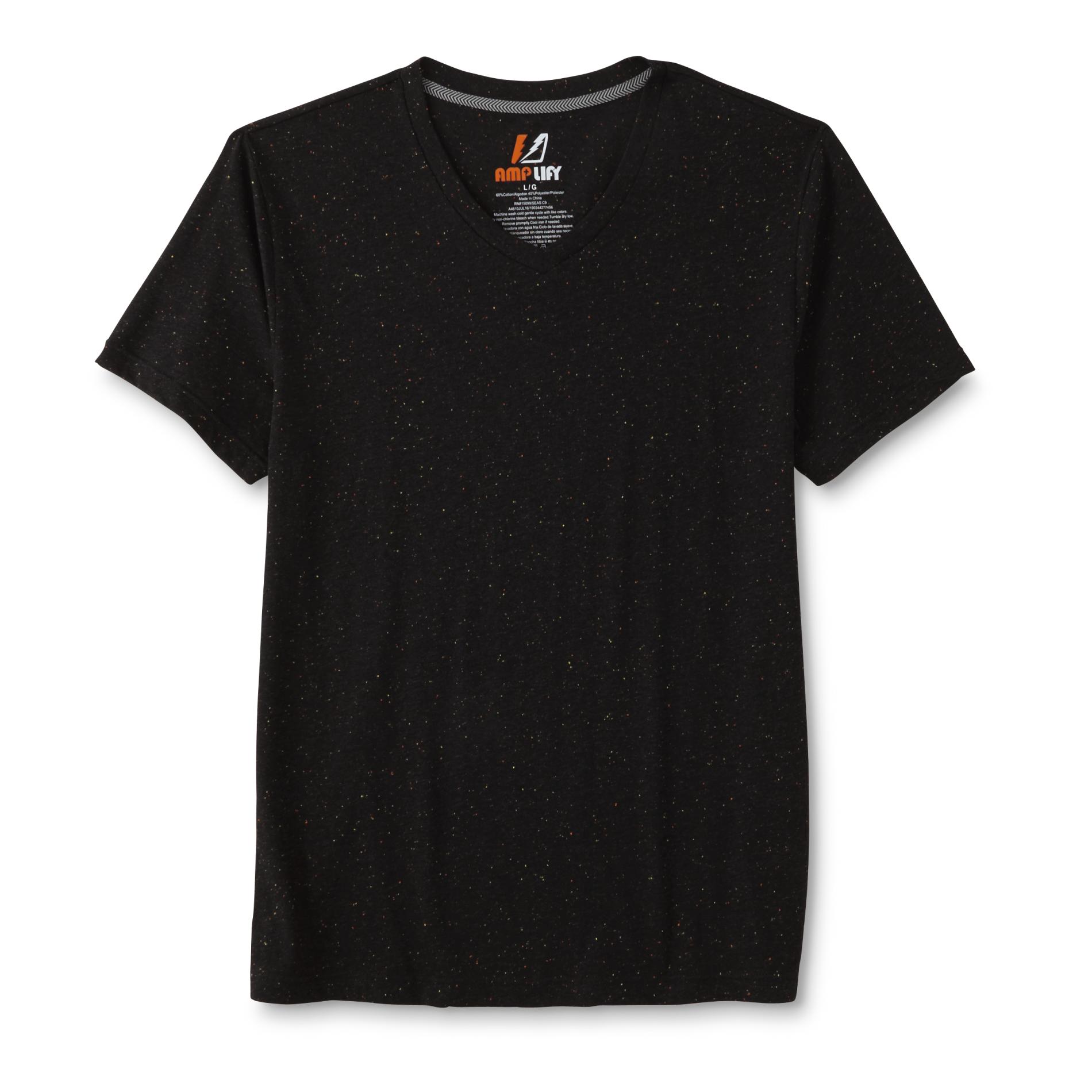 Amplify Young Men's V-Neck T-Shirt - Speckled