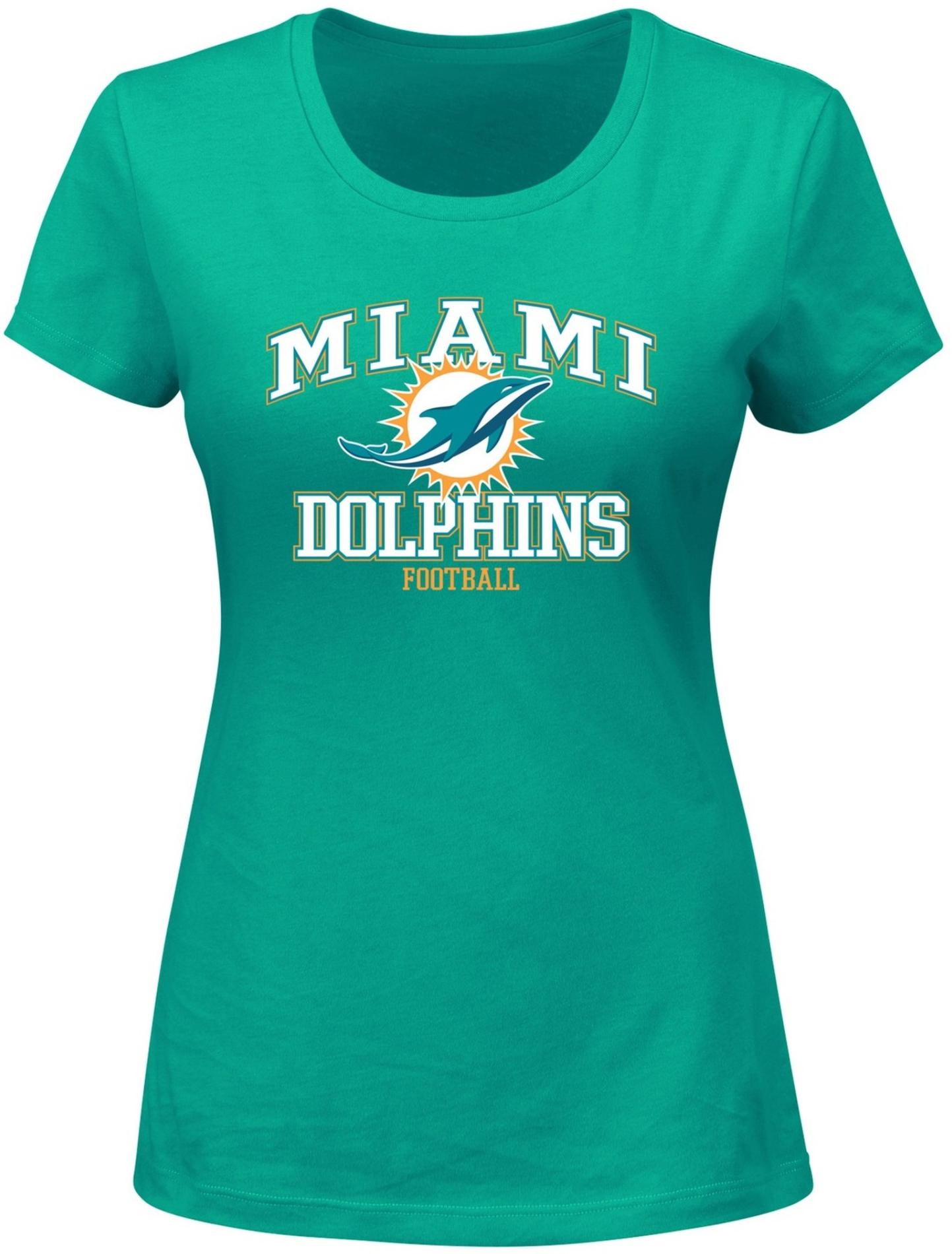NFL Women's Graphic T-Shirt - Miami Dolphins