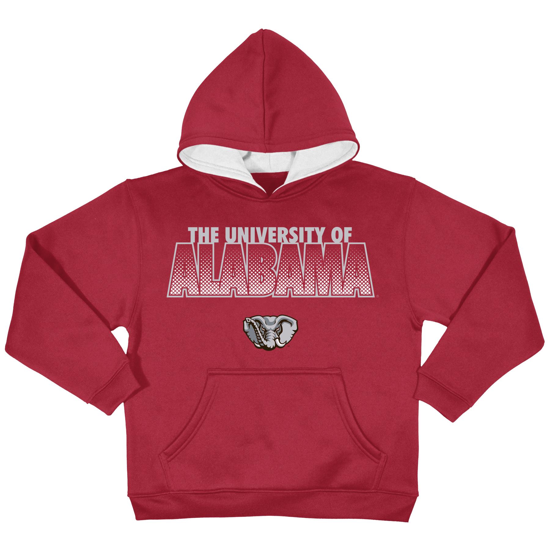 NCAA Boys' Hooded Sweatshirt - University of Alabama Crimson Tide
