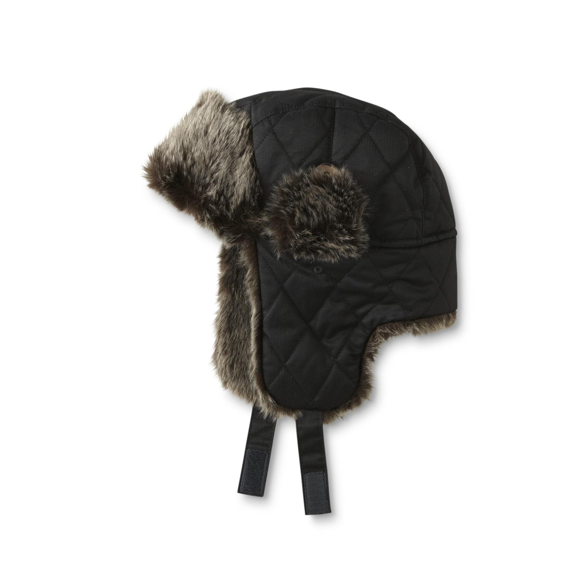 Outdoor Life Men's Quilted Trapper Hat