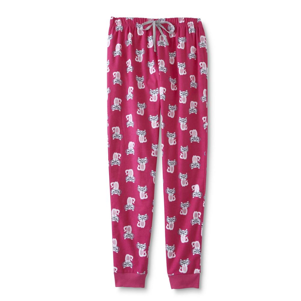 Joe Boxer Juniors' Pajama Top & Pants - Cat