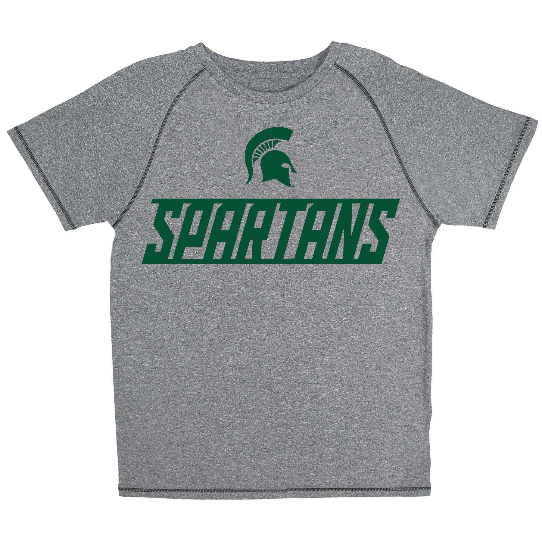NCAA Boy's Graphic T-Shirt - Michigan State University Spartans