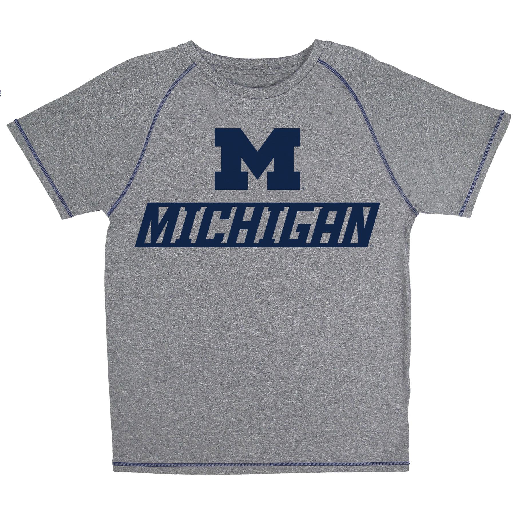 NCAA Boy's Graphic T-Shirt - University of Michigan Wolverines