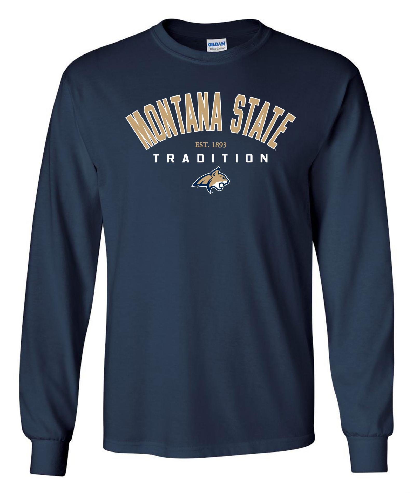 NCAA Men's Long-Sleeve Shirt - Montana State University Bobcats