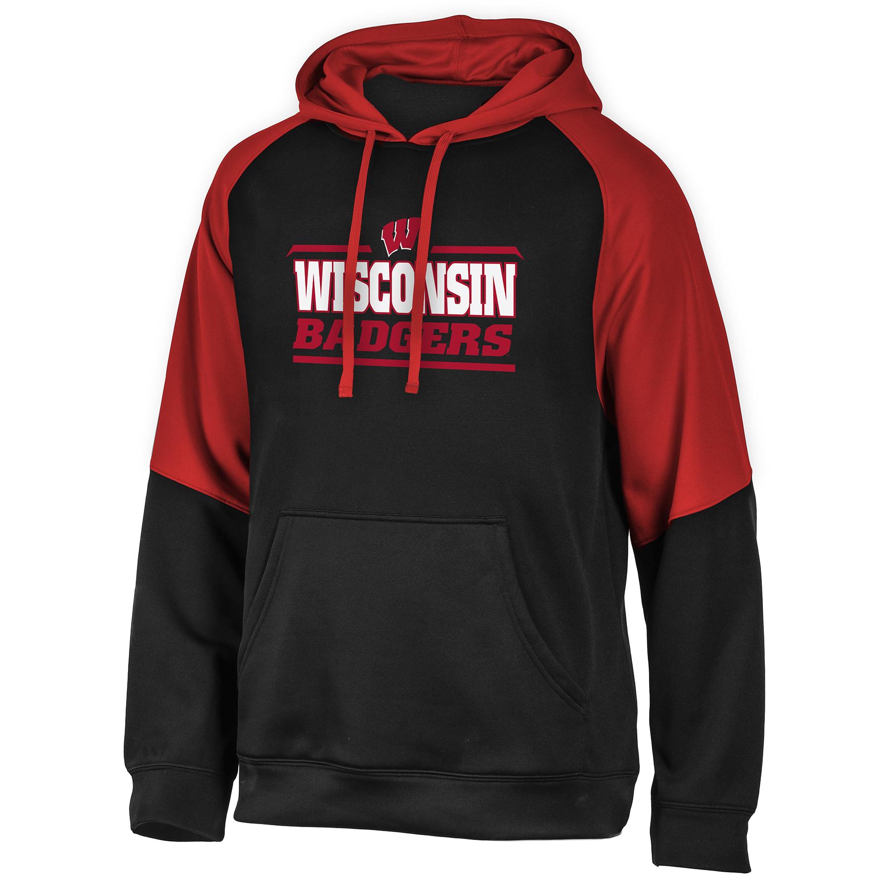 NCAA Men's Hoodie - University of Wisconsin Badgers