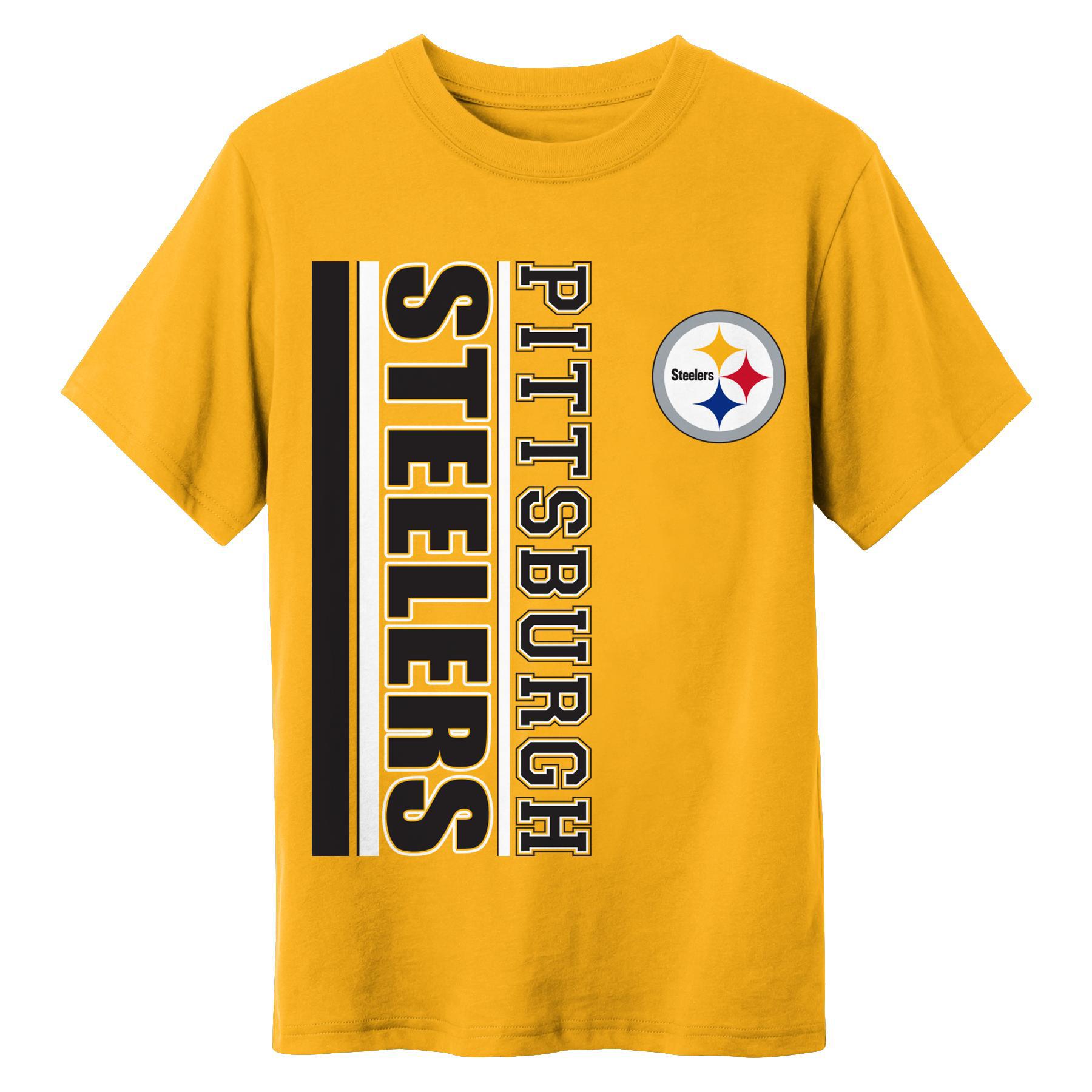 NFL Boys' T-Shirt - Pittsburgh Steelers