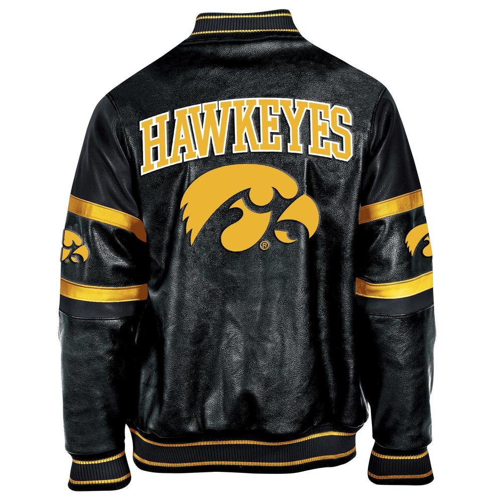 NCAA Men's Bomber Jacket - University of Iowa Hawkeyes
