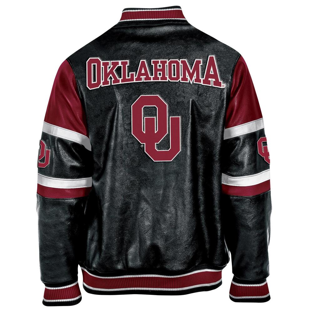 NCAA Men's Bomber Jacket University of Oklahoma Sooners