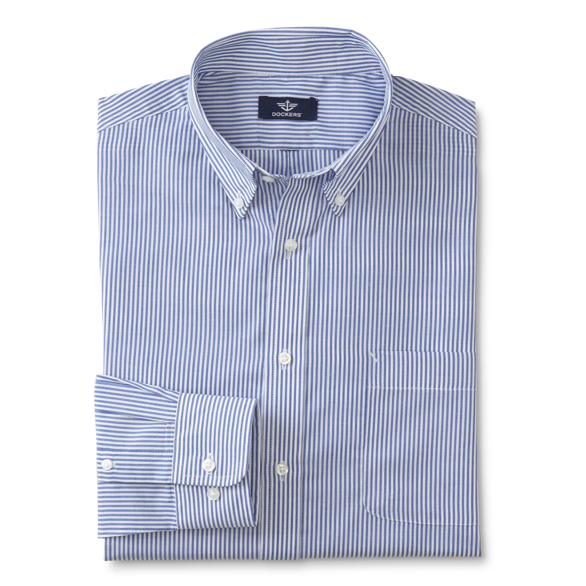 Dockers Men's Fitted Sport Shirt - Striped
