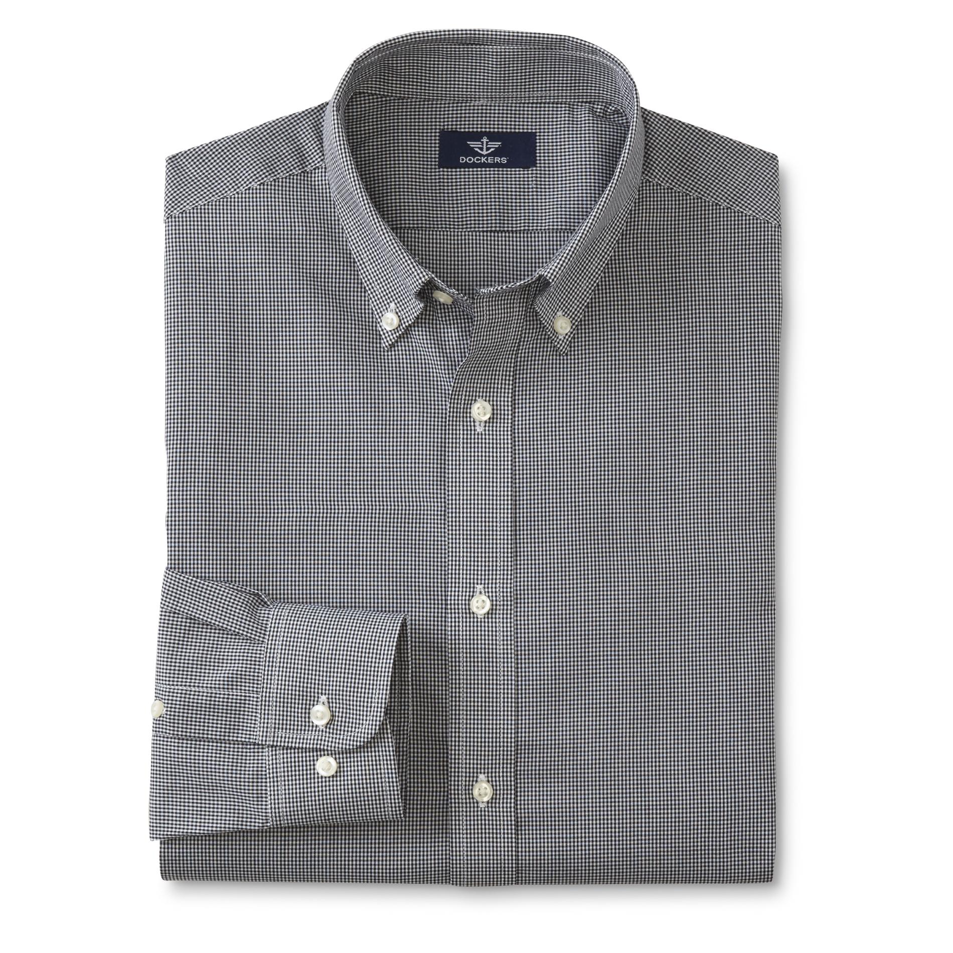 Dockers Men's Fitted Sport Shirt - Checkered
