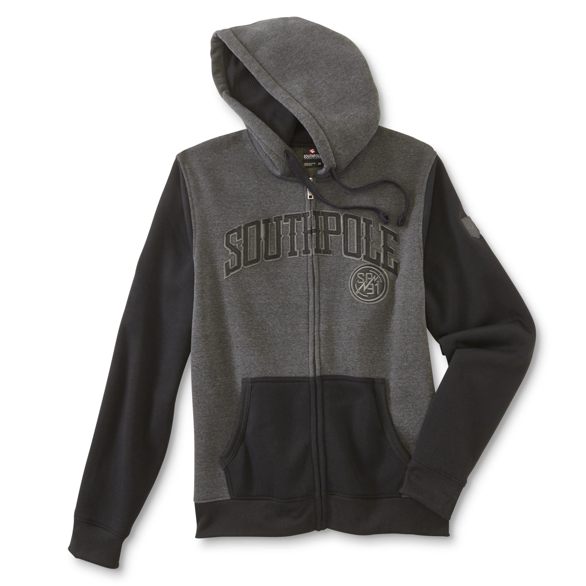 Southpole Young Men's Hoodie Jacket - Colorblock