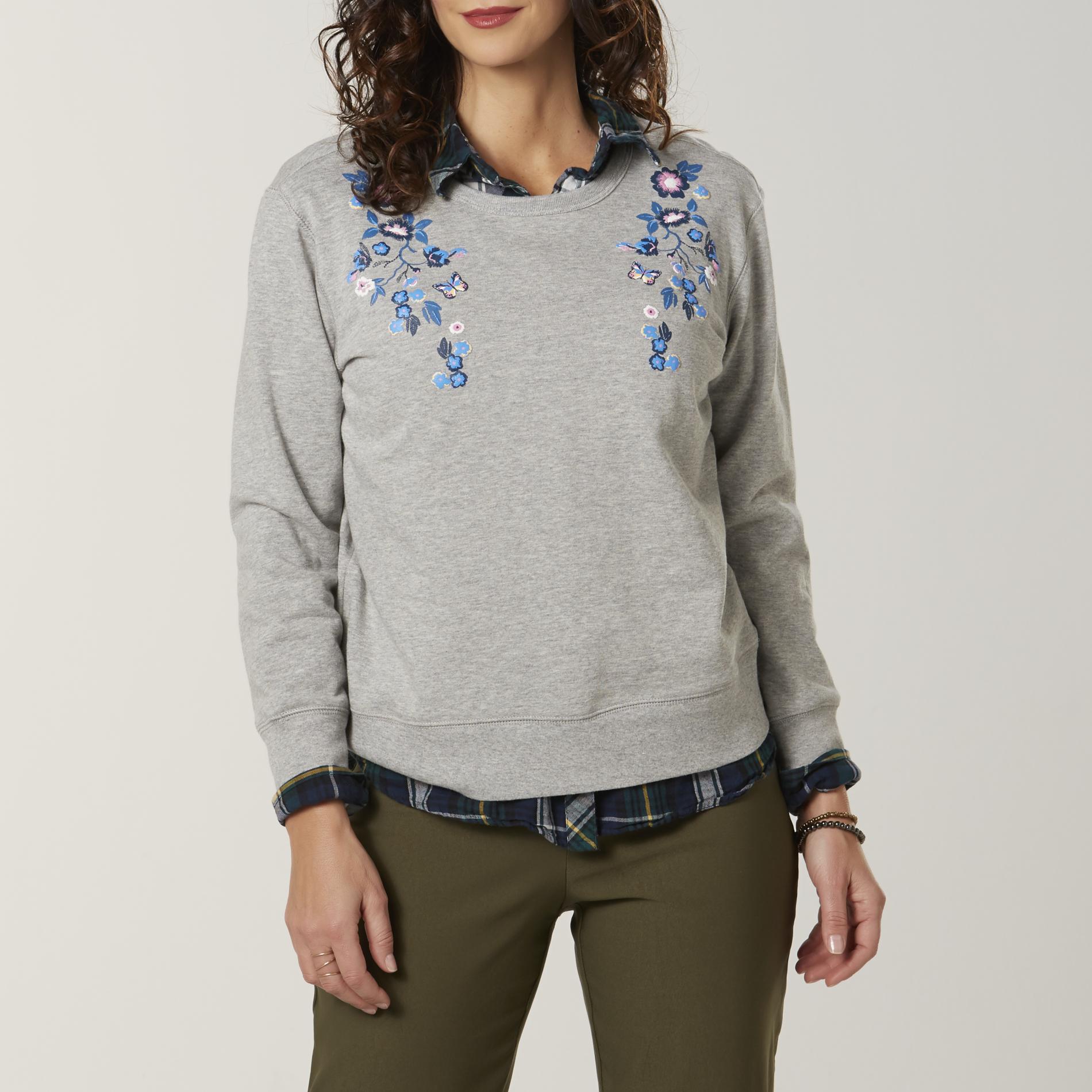 Laura Scott Women's Sweatshirt - Floral
