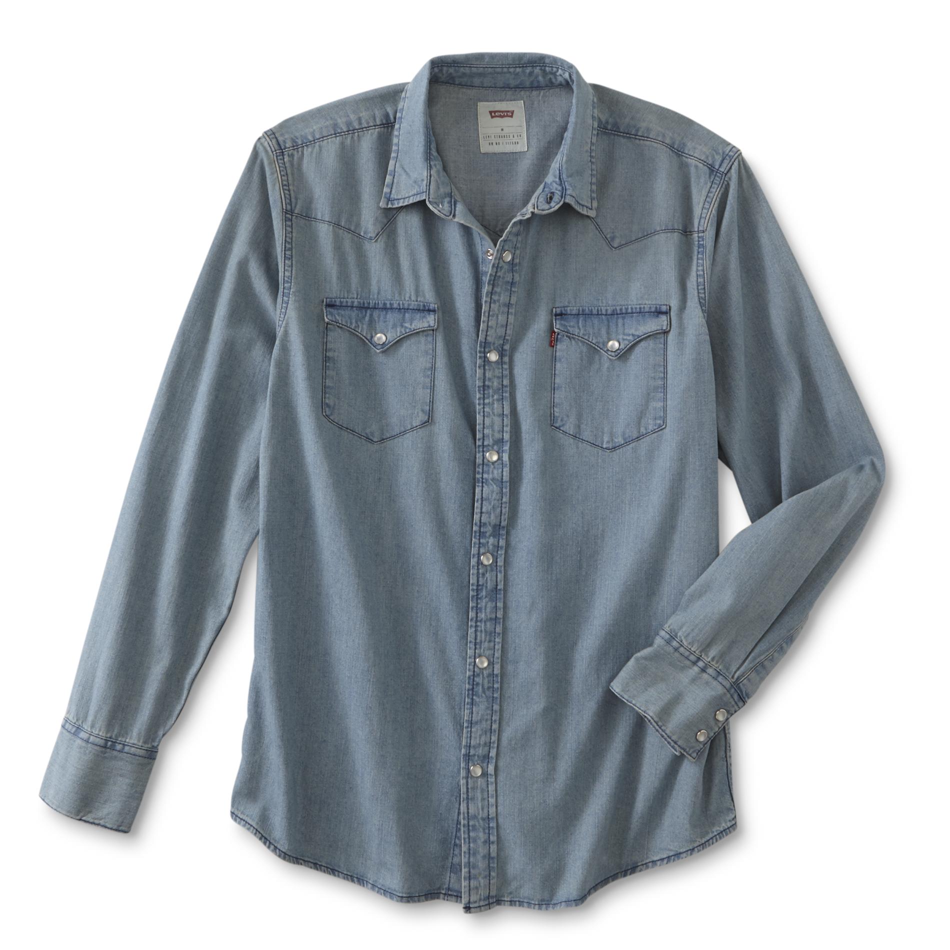 Levi's Men's Denim Western Shirt | Shop Your Way: Online Shopping ...