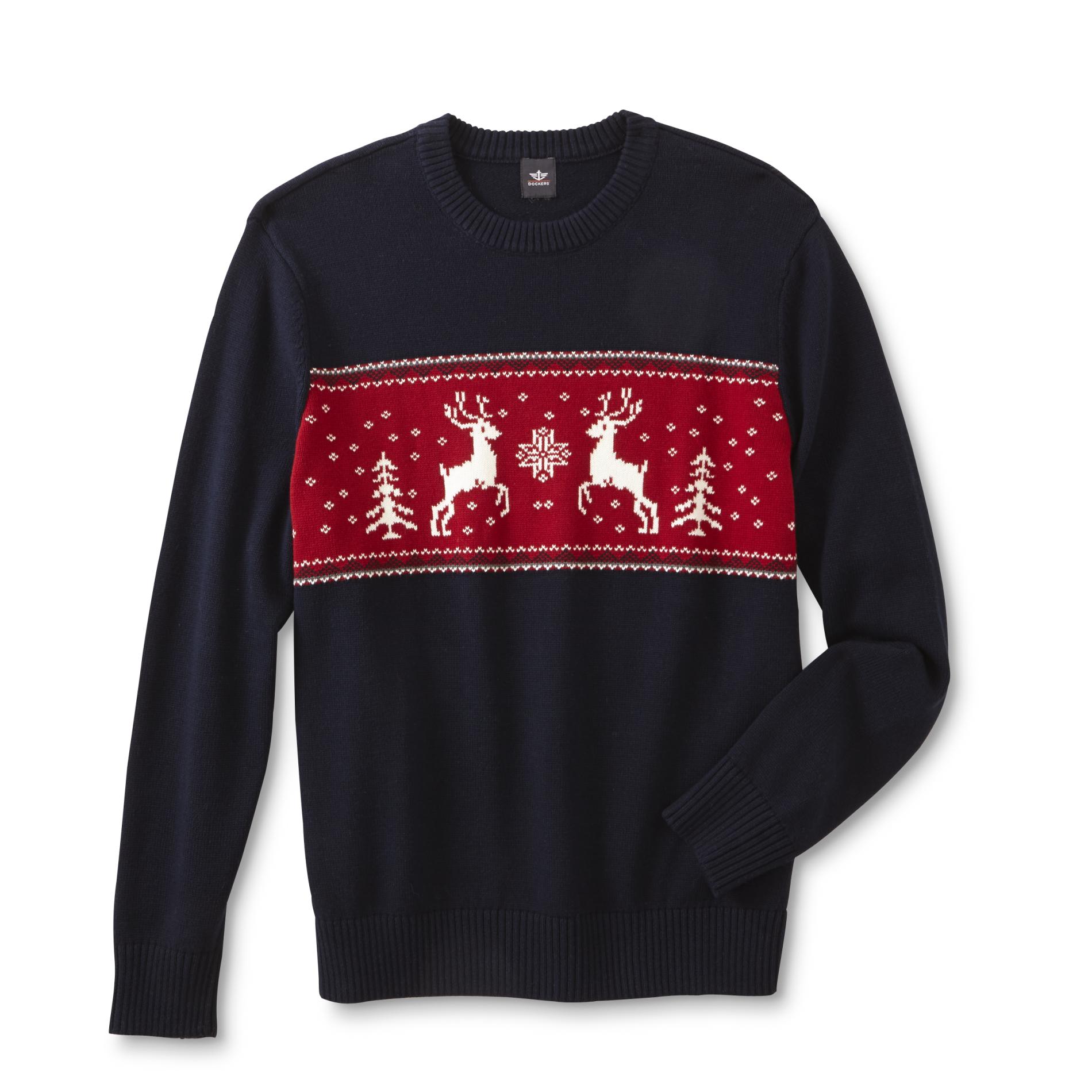 Dockers Men's Christmas Sweater - Reindeer
